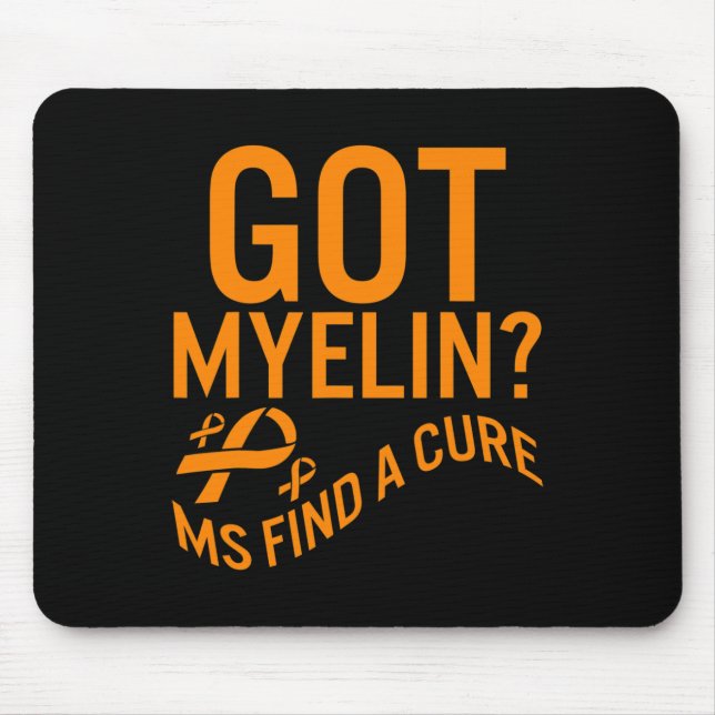 Bewusstsein Got Myelin finden Heilung Multiple Skl Mousepad (Vorne)