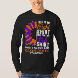 Bewusstsein I Kampf I Hauterkrankung I Psoriasis 7 T-Shirt