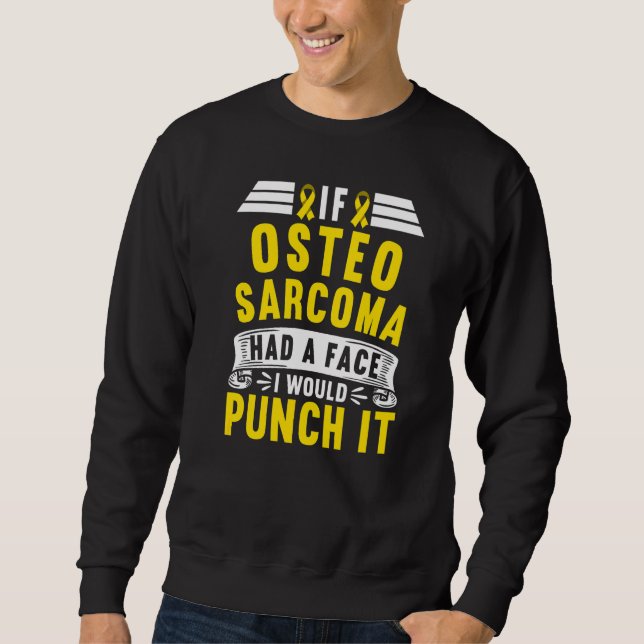 Bewusstsein I Wenn Osteosarcoma ein Gesicht hätte, Sweatshirt (Vorderseite)