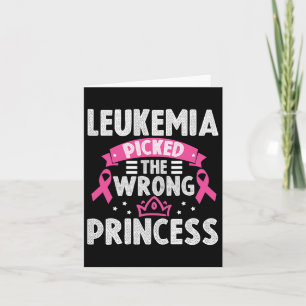 Bewusstsein Leukämie wählte die falsche Prinzessin Karte