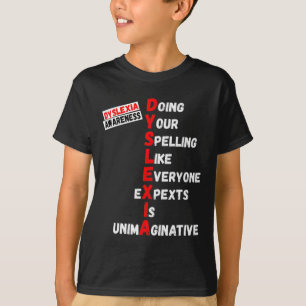 Bewusstsein macht Ihre Rechtschreibung so, wie jed T-Shirt