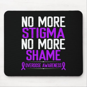 Bewusstsein nicht mehr Stigma Scham Lila Band Mousepad