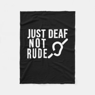 Bewusstsein nur Tod nicht Rude Yellow Ribbon Asl L Fleecedecke