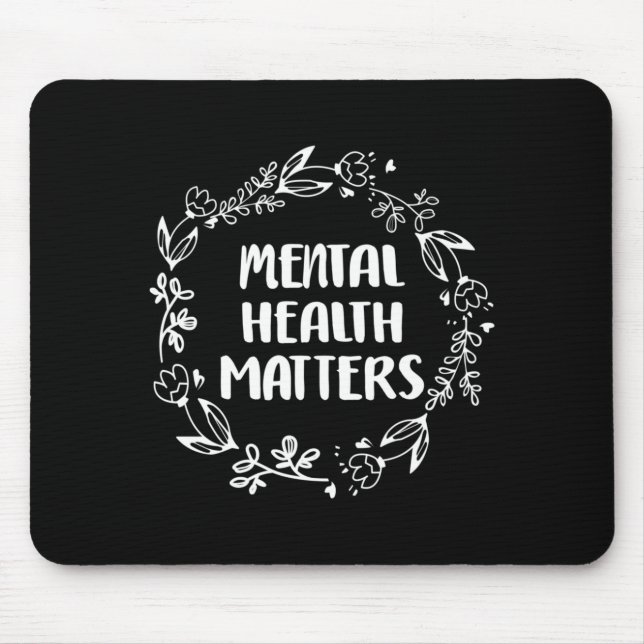 Bewusstsein Prävention für Männergesundheit Mousepad (Vorne)