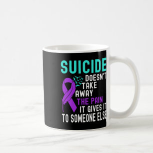 Bewusstsein psychische Gesundheit Suizidprävention Kaffeetasse