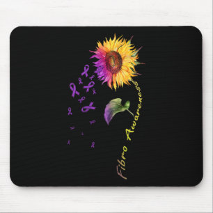 Bewusstsein Sonnenblume Fibro Mousepad