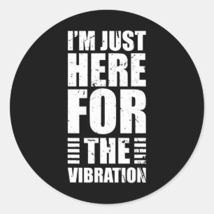 Bewusstsein und Geste der Handbewegung - Tauber St Runder Aufkleber