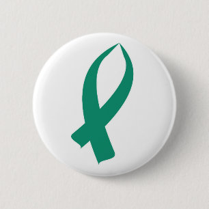 Bewusstseins-Band (aquamarin) Button
