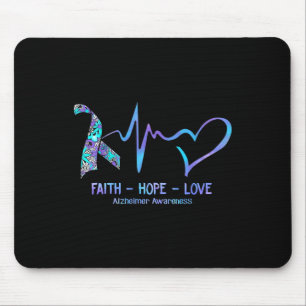 Bewusstseins Glaube - Hoffnung - Liebe Mousepad