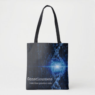 Bewusstseins-Tasche mit genetischem Code neu schre