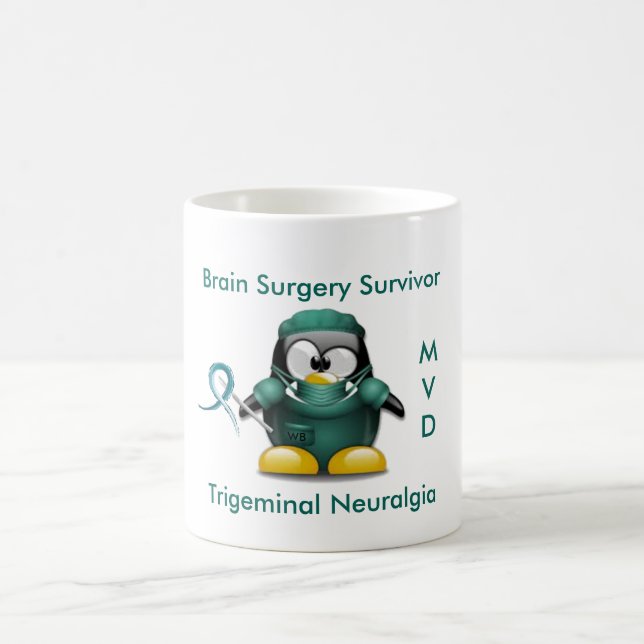 Bewusstseins-Tasse Trigeminalneuralgia-MVD Tasse (Mittel)