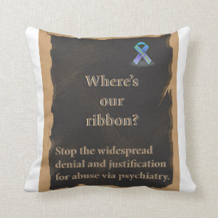 Bewusstseinsbandkissen, zum des psychiatrischen kissen