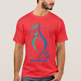 Bewusstseinsbildung für Essstörungen Unaufhaltsame T-Shirt