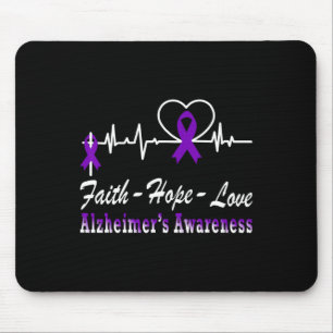 Bewusstseinsbildung Lila Band Das Ende von Heimer' Mousepad