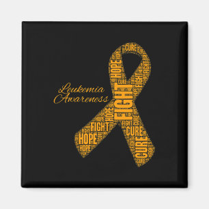 Bewusstseinsbildung Orange Ribbon Kampf Hoffnung H Magnet