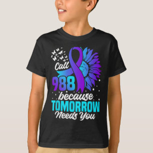 Bewusstseinsbildung zur Prävention von Suiziden Me T-Shirt