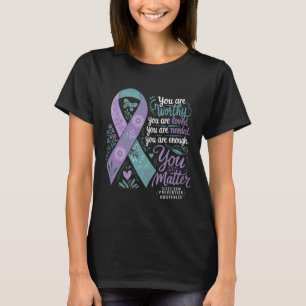 Bewusstseinsbildung zur Suizidprävention Positive T-Shirt