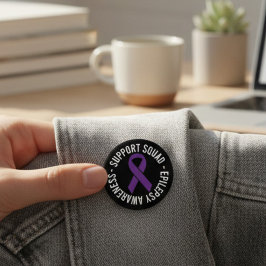 Bewusstseinsgeschenk für Epilepsie-Selbsthilfegrup Button