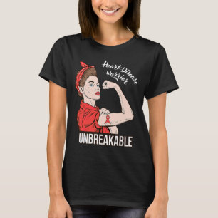Bewusstseinswartung für Herzkrankheiten Erblasser T-Shirt