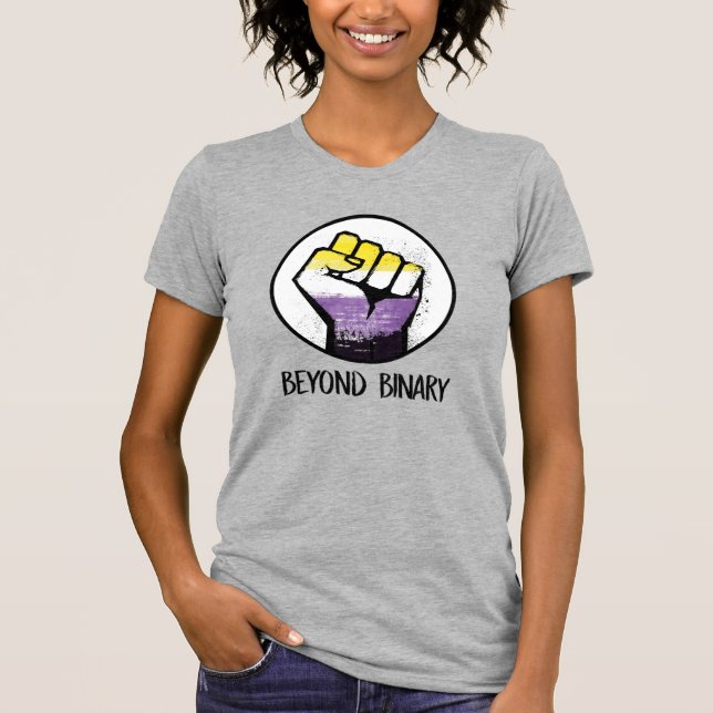 Beyond Binary T-Shirt (Vorderseite)