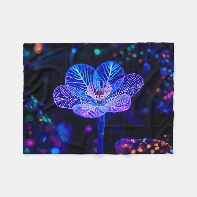 Beyond Blaque Light Fleecedecke (Vorderseite (Horizontal))