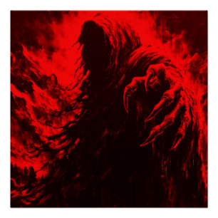 BEYOND FLESH   Glossarpapier drucken Poster