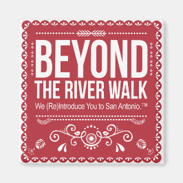 Beyond the River Walk - Magnet für klassische Logo