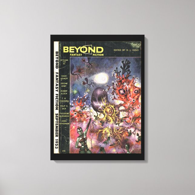 Beyond v01 n02 (1953-09.Galaxy)_Pulp Art Leinwanddruck (Vorderseite)