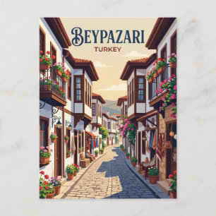 Beypazarı-Gasse Türkei Postkarte