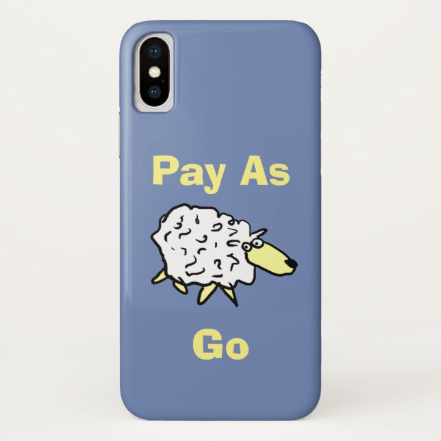 Bezahle, wie wir gehen! Case-Mate iPhone hülle (Rückseite)