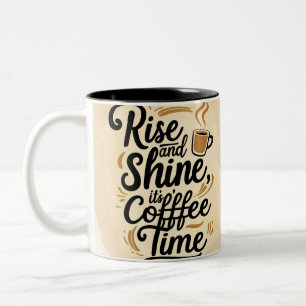 bezahlen zweifarbige tasse