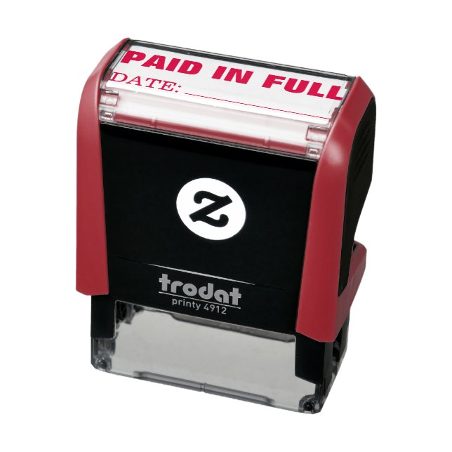 BEZAHLT SELBSTFÄRBENDER STEMPEL (Produkt)