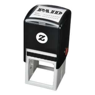 BEZAHLTER Karo Nummer Allgemeiner Geschäftsplatz Permastempel