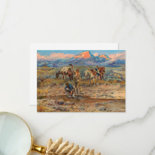 Bezahlung der Schuld, die Entdeckung des Schlupfes Dankeskarte