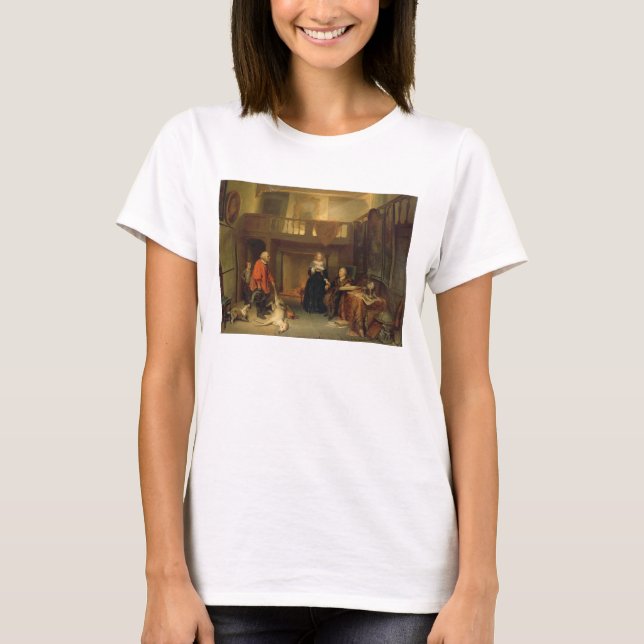 Bezahlung des Tithe (Öl auf Tafel) T-Shirt (Vorderseite)