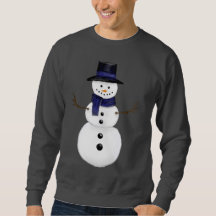 Bezauberder Schneemann Herren Dunkelgrauer Sweatsh