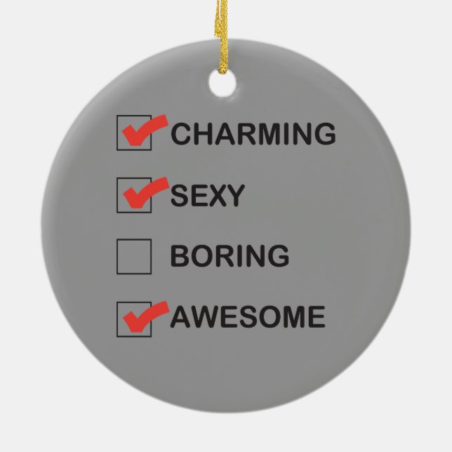 Bezaubern Keramikornament (Hinten)