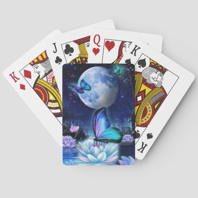 Bezaubernd Celestial Spielkarten (Rückseite)