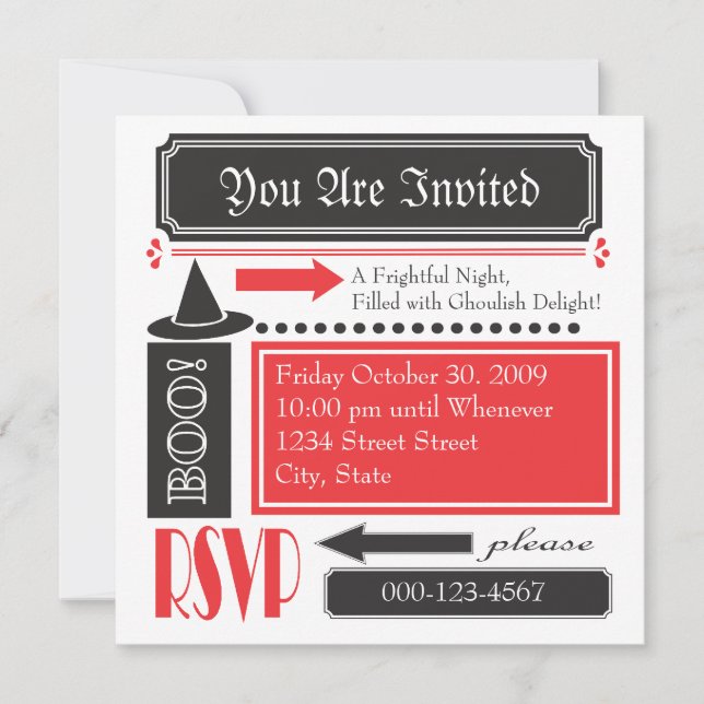 bezaubernd einladung (Vorderseite)