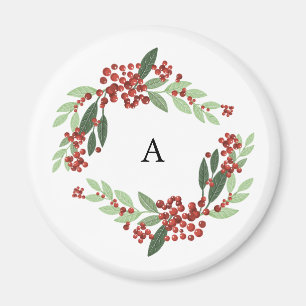 Bezaubernd Evergreen Elegance Weihnachten Magnet