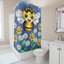 Bezaubernde Biene im Blumengarten