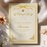 Bezaubernde Bogen-Mama-wird-Biene-Baby-Party