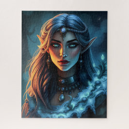 Bezaubernde Elfenprinzessin - Mystische Fantasieku Puzzle