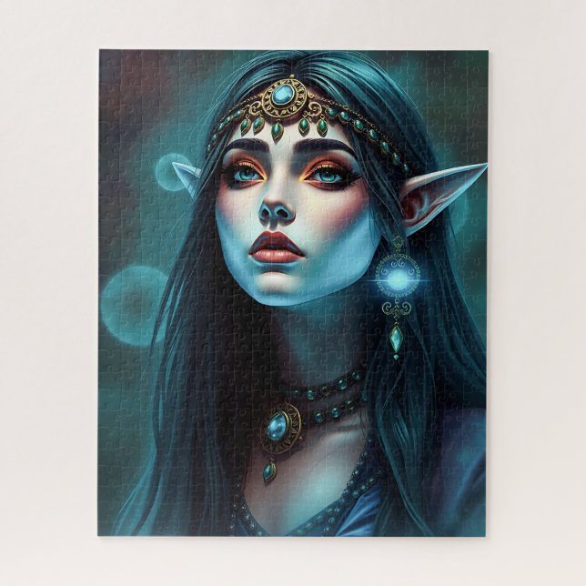 Bezaubernde Elfenprinzessin Puzzle (Vertikal)