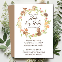 Bezaubernde Forest Baby-Card Begleitkarte