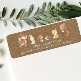 Bezaubernde Forest Baby Duwer-Adresse