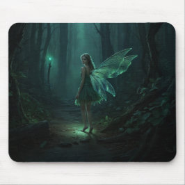 Bezaubernde Forest Fairy Fantasy Art Mousepad