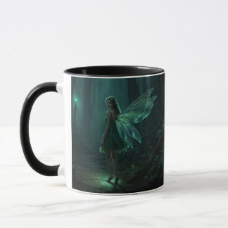 Bezaubernde Forest Fairy Fantasy Art Tasse