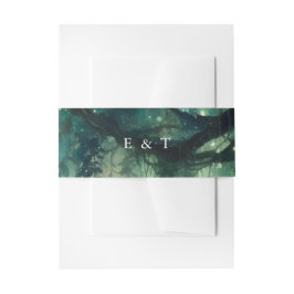 Bezaubernde Forest Fairy Lights Garden Chic Weddin Einladungsbanderole