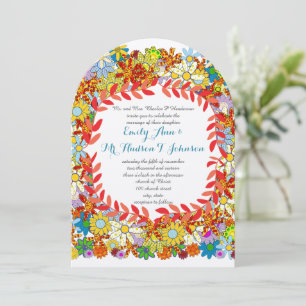 Bezaubernde Gartenmesse Einladungen für Hochzeiten